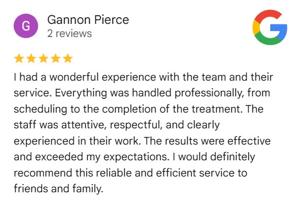 eco fusion pest control service review